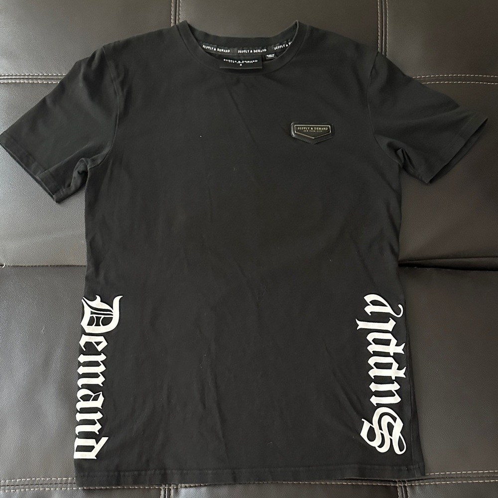 Supply and Demand New York City Black Graphic Men's T-Shirt size Men Small